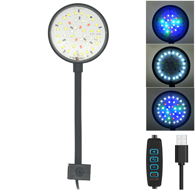 USB Aquarium LED Lamp Fish Tan - Aquarium Fish Light Lamp のレビューと価格