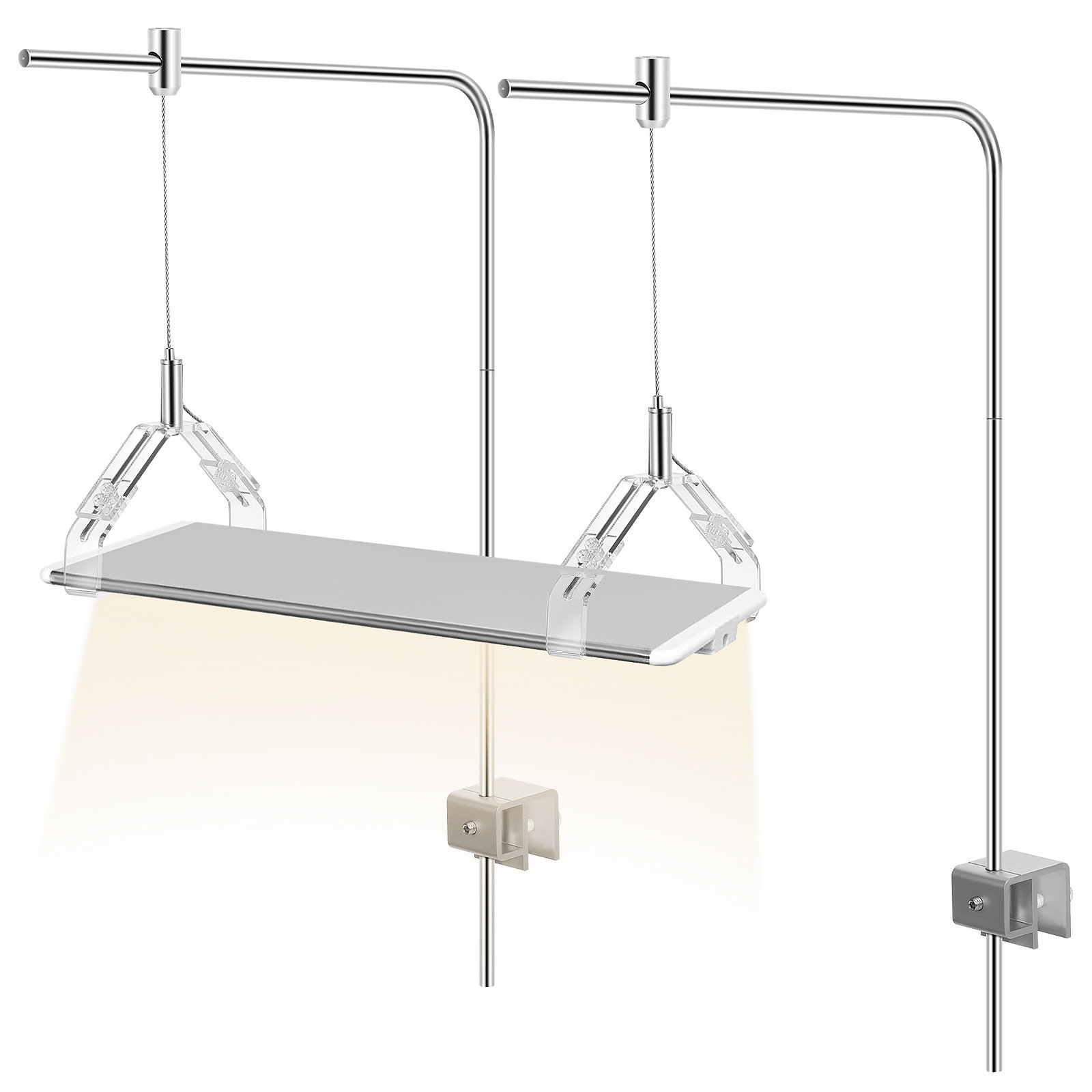 2Pcs Aquarium Lamp Holder Supp - Aquarium Fish Light Lamp のレビューと価格