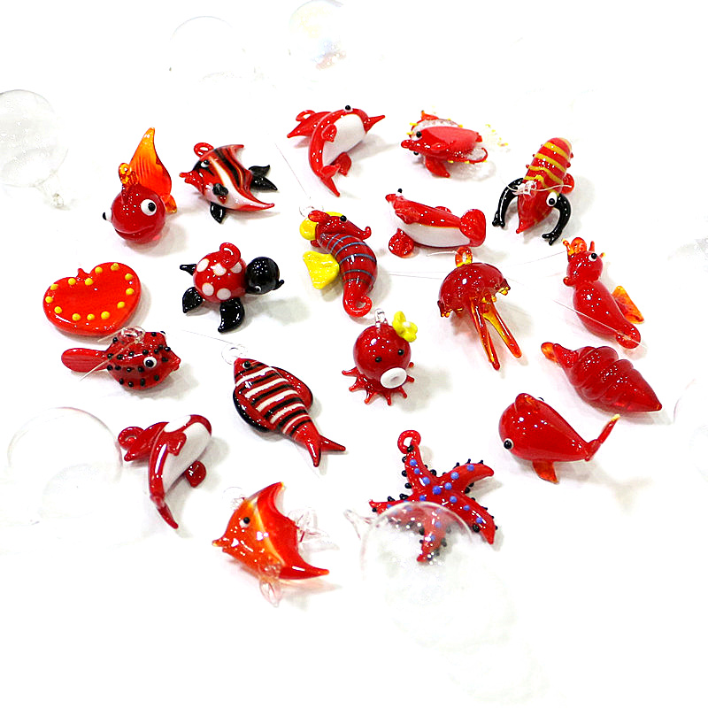 Floating Glass Marine Animal A - Aquarium Fish Dolphin のレビューと価格