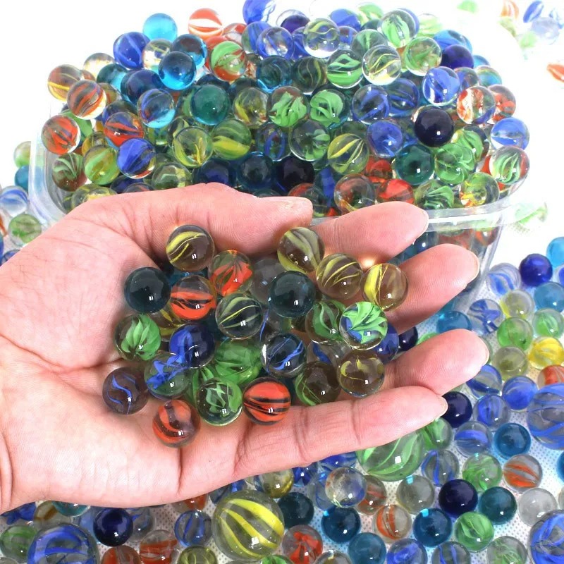 50Pcs 14mm Colorful Glass Marb - Aquarium Fish Gallery のレビューと価格