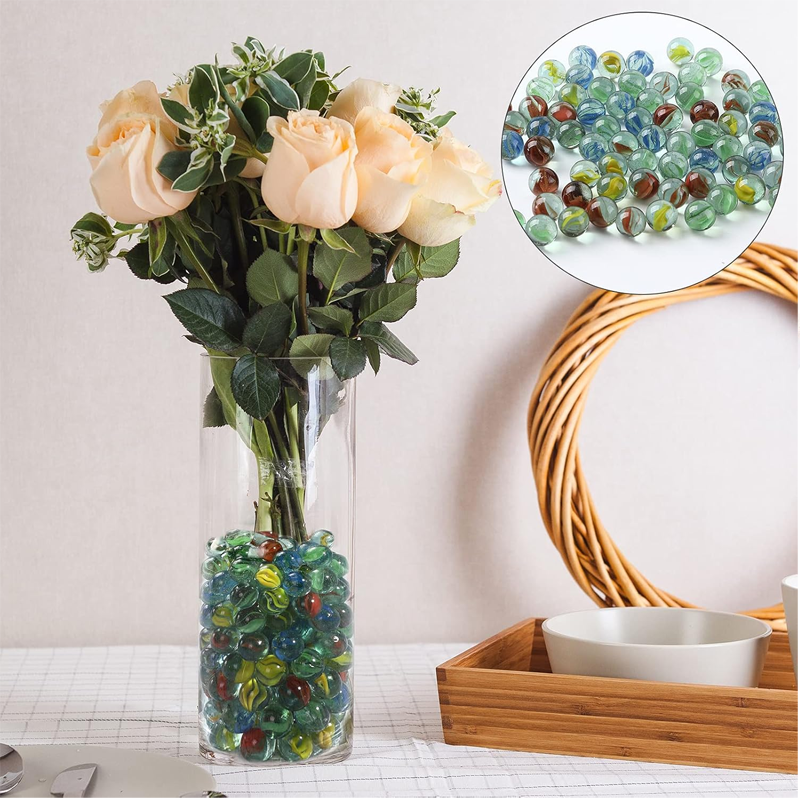 50Pcs 14mm Colorful Glass Marb - Aquarium Fish Gallery のレビューと価格