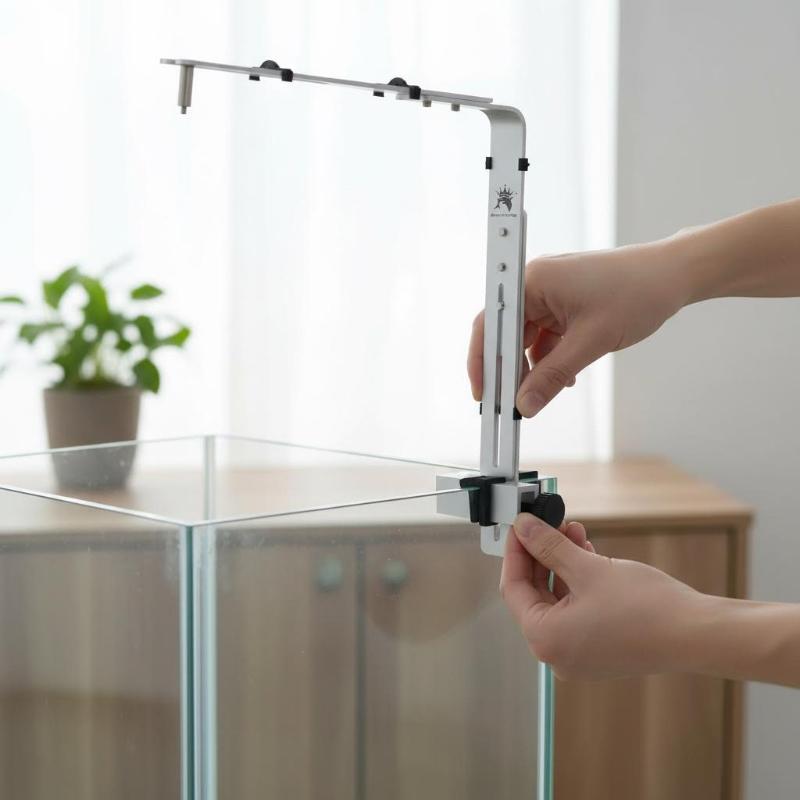 New Fish Light Holder Aluminum - Aquarium Fish Light Lamp のレビューと価格