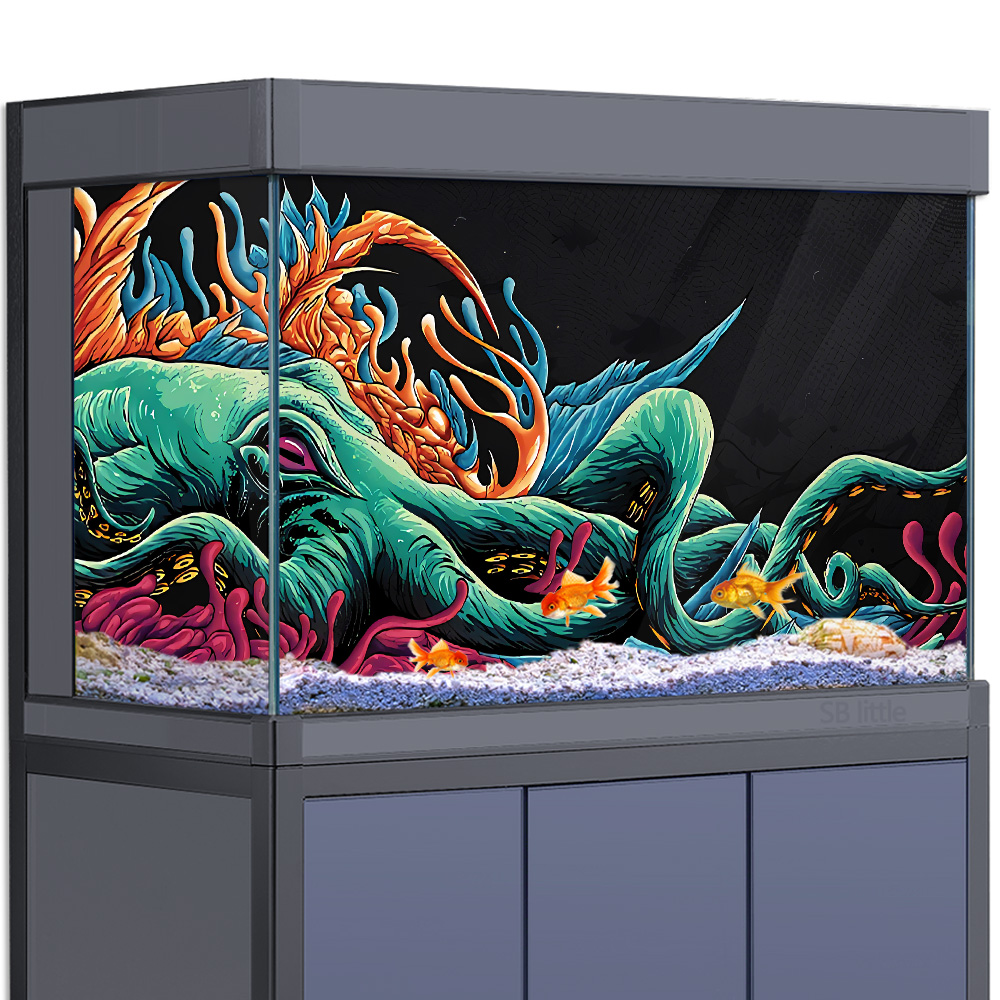 Aquarium Background Sticker -  - Aquarium Fish Monster のレビューと価格