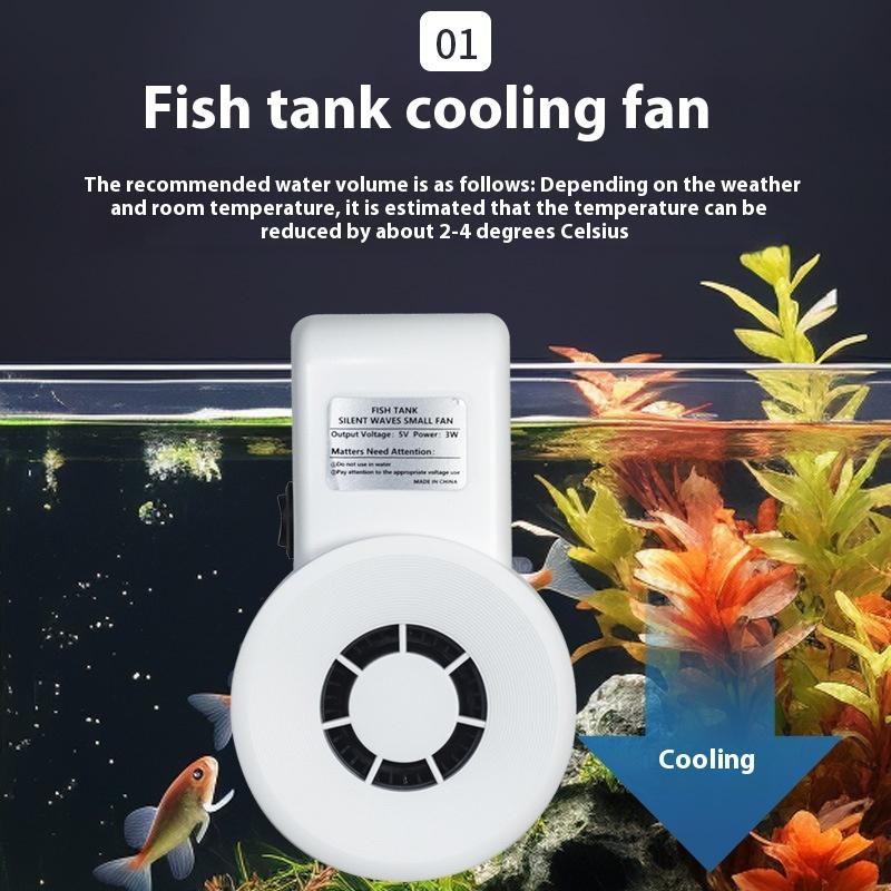 New Mini Aquarium Cooling Fans - Aquarium Fish For Beginners のレビューと価格