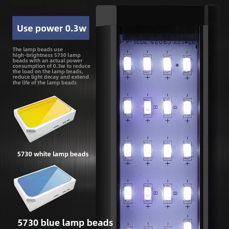 Professional LED Aquarium Ligh - Aquarium Fish Light Lamp のレビューと価格