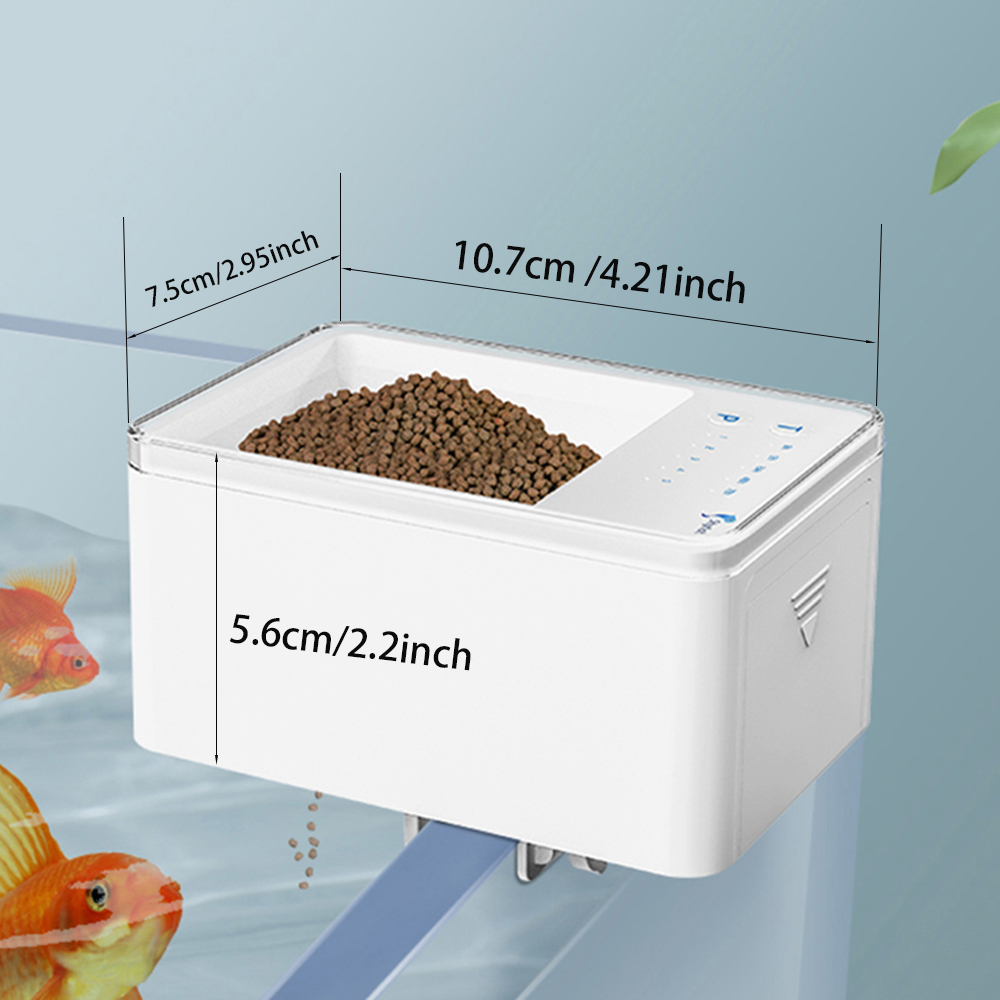 100ML Large Capacity Fish Feed - Aquarium Fish Feeder のレビューと価格