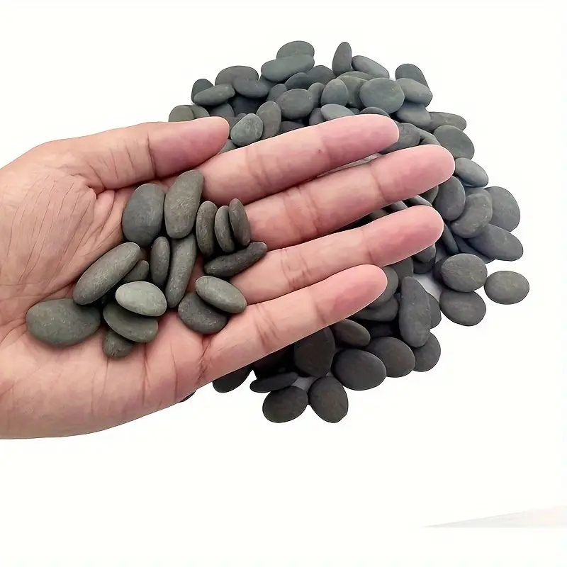 20Pcs Natural River Rocks Smoo - Aquarium Fish Gallery のレビューと価格