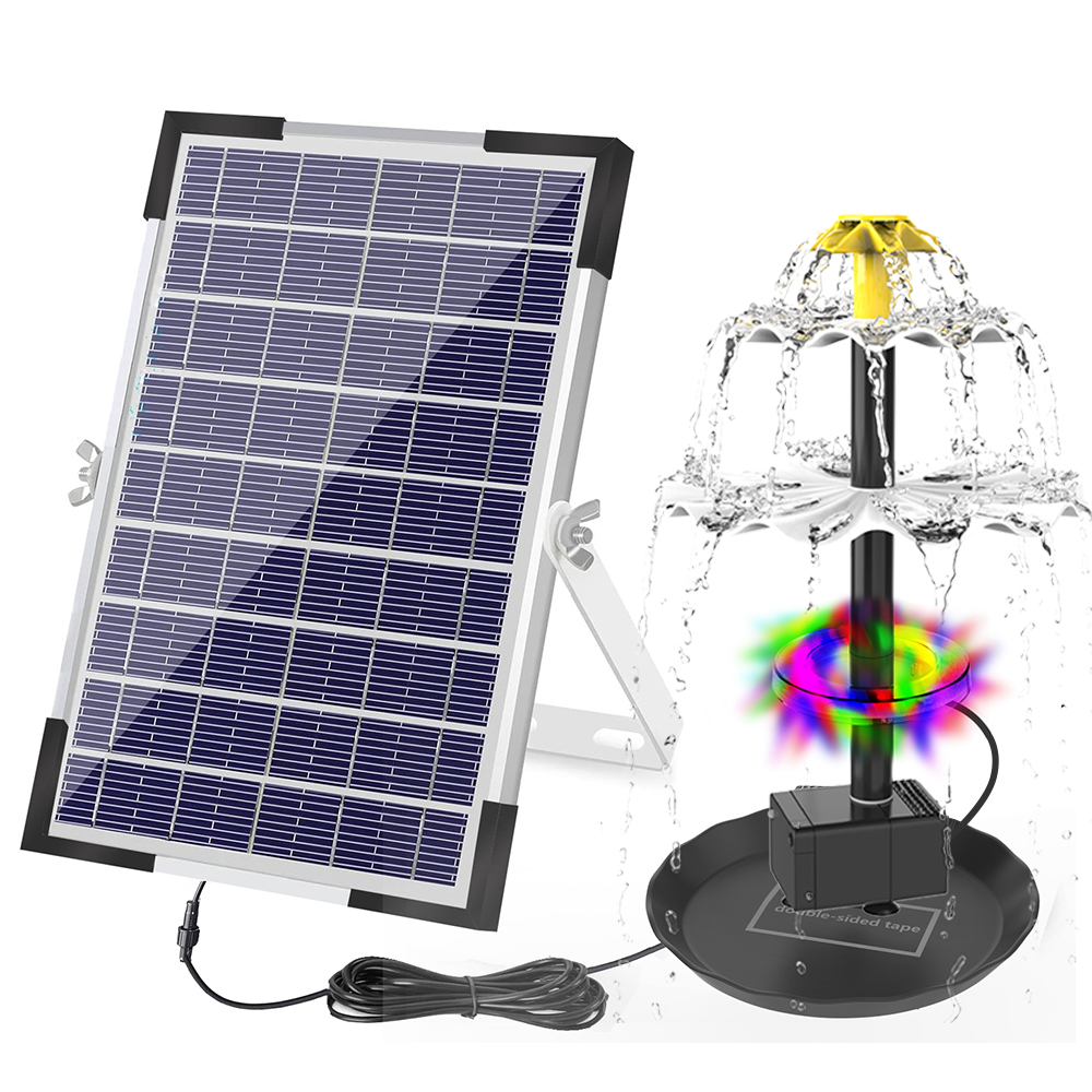 Solar Fountain Pump for Bird B - Aquarium Fish In Pond のレビューと価格