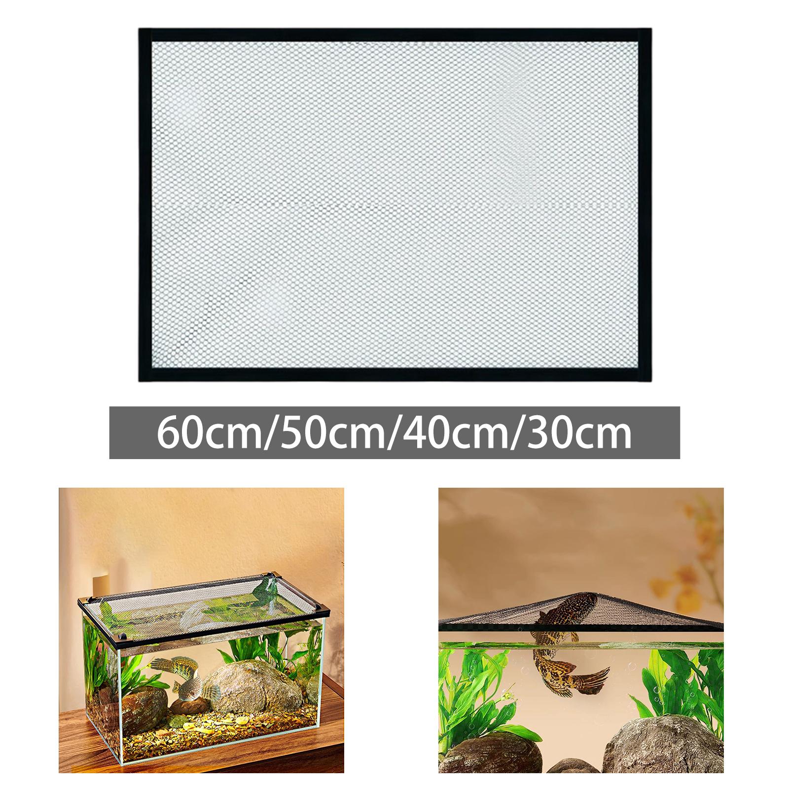 Aquarium Screen Top Cover Magn - Aquarium Fish Jump Guard のレビューと価格