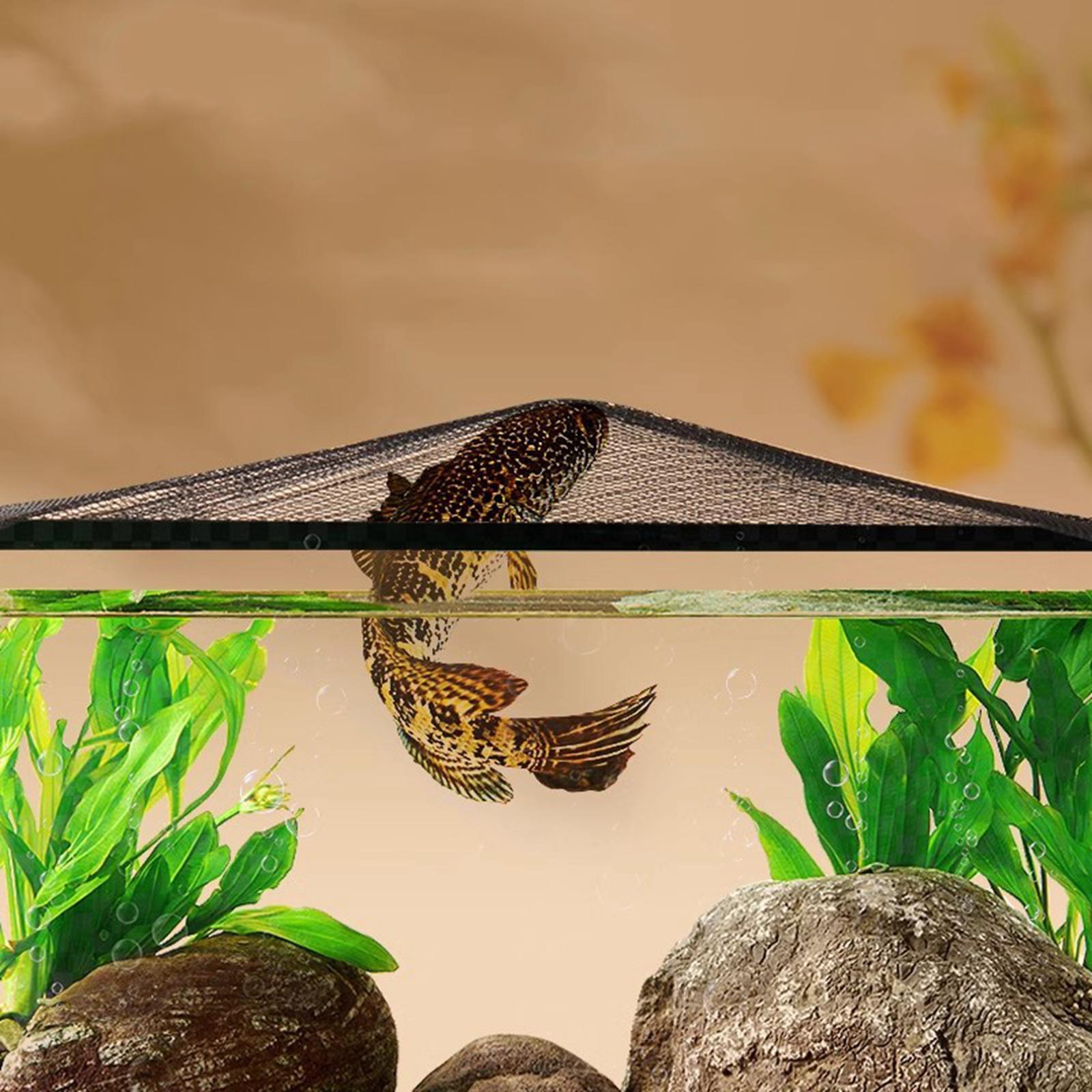 Aquarium Screen Top Cover Magn - Aquarium Fish Jump Guard のレビューと価格