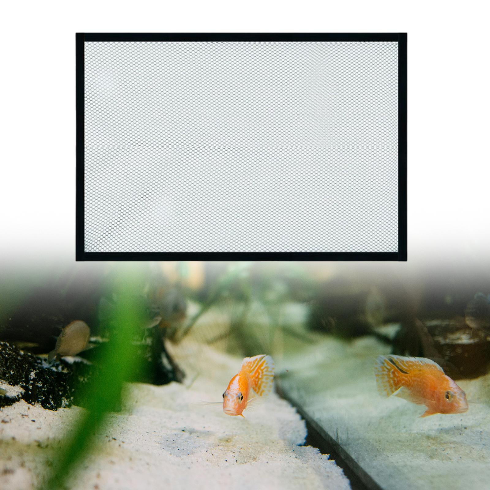 Aquarium Screen Top Cover Magn - Aquarium Fish Jump Guard のレビューと価格