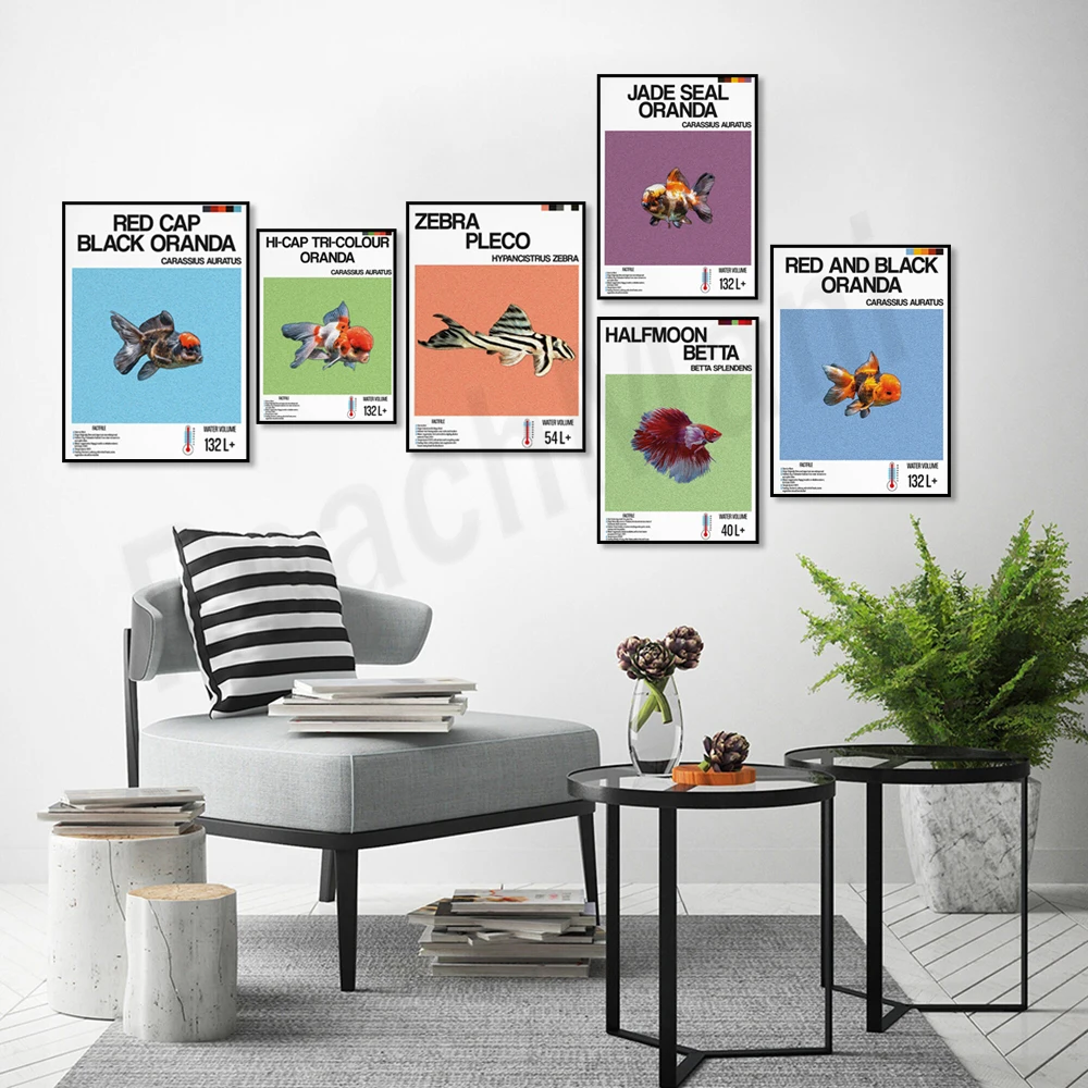 Fish information print, orname - Aquarium Fish Zebra のレビューと価格