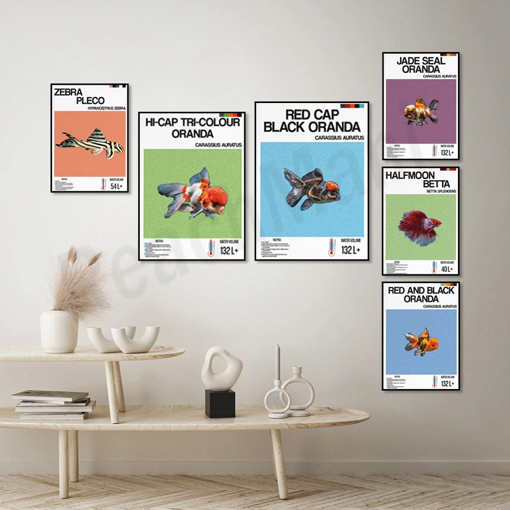 Fish information print, orname - Aquarium Fish Zebra のレビューと価格