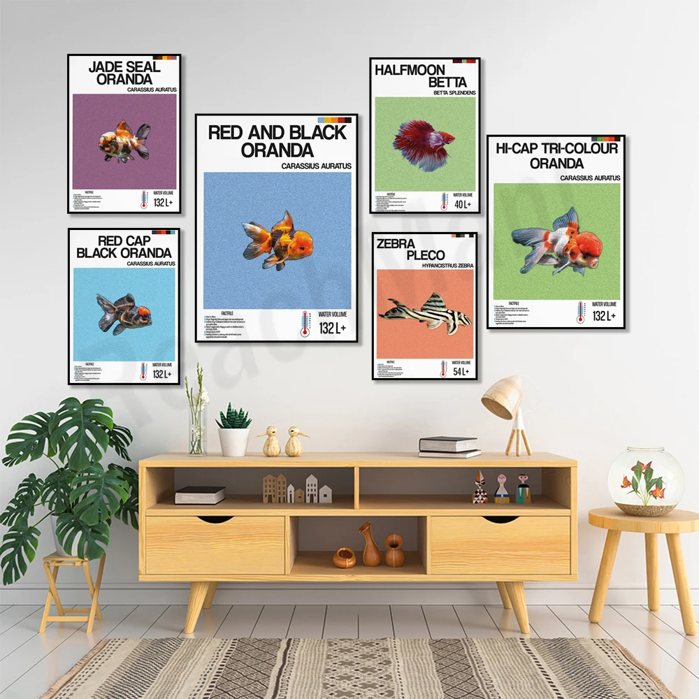 Fish information print, orname - Aquarium Fish Zebra のレビューと価格