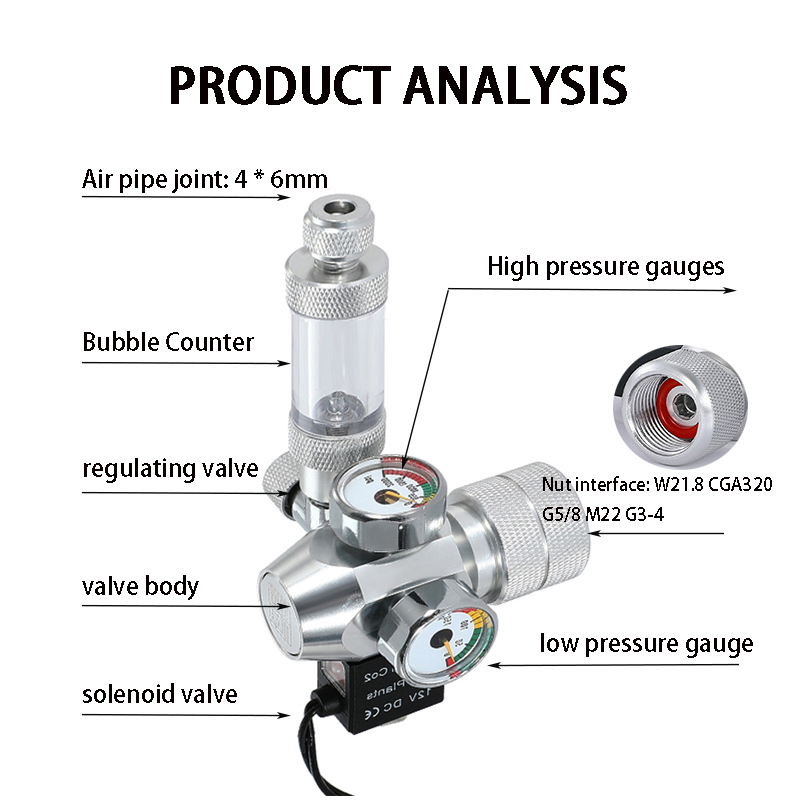 New DIY Aquarium CO2 Regulator - Aquarium Fish For Beginners のレビューと価格