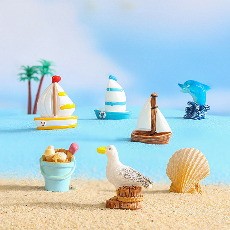 Cartoon Surfboard Seashells Se - Aquarium Fish Dolphin のレビューと価格