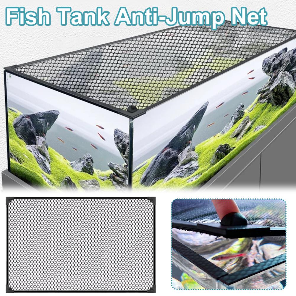 Magnetic Aquarium Cover Screen - Aquarium Fish Jump Guard のレビューと価格