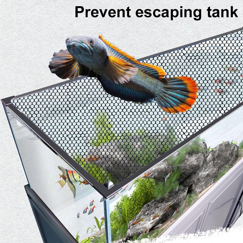 Magnetic Aquarium Cover Screen - Aquarium Fish Jump Guard のレビューと価格