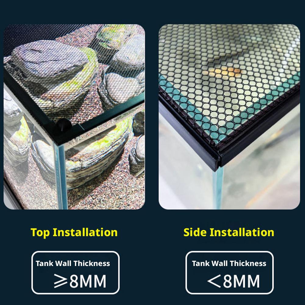Magnetic Aquarium Cover Screen - Aquarium Fish Jump Guard のレビューと価格