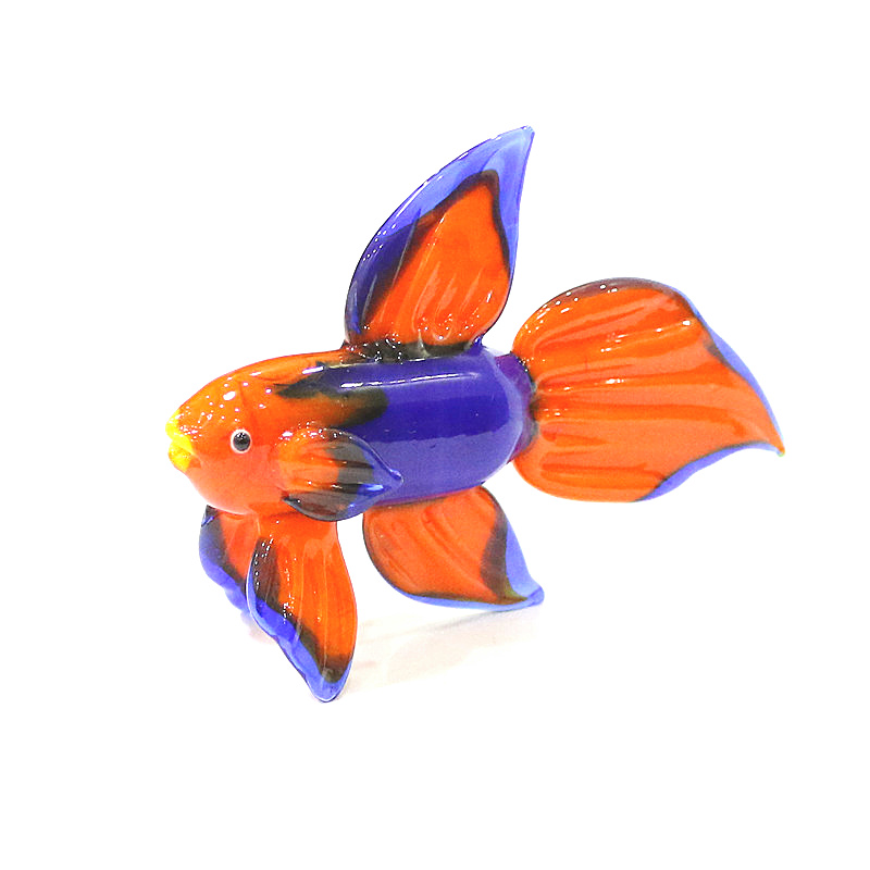 Orange Murano Glass Tropical F - Aquarium Fish For Beginners のレビューと価格