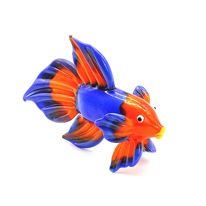 Orange Murano Glass Tropical F - Aquarium Fish For Beginners のレビューと価格