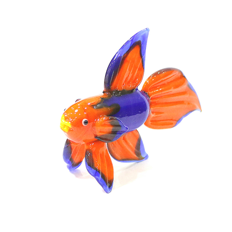 Orange Murano Glass Tropical F - Aquarium Fish For Beginners のレビューと価格