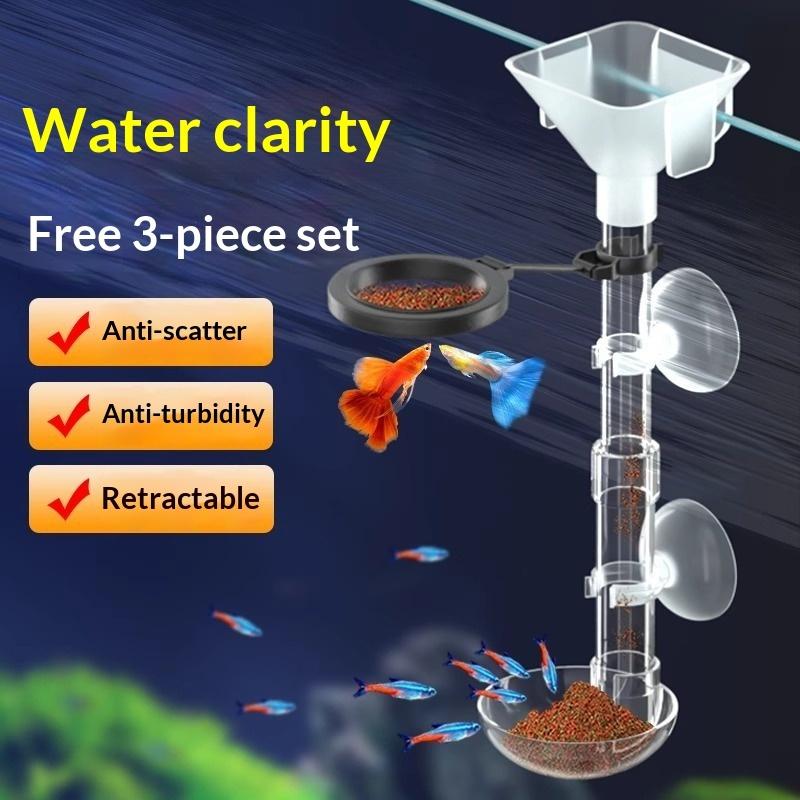 Telescopic Fish Tank Feeding T - Aquarium Fish Feeder のレビューと価格