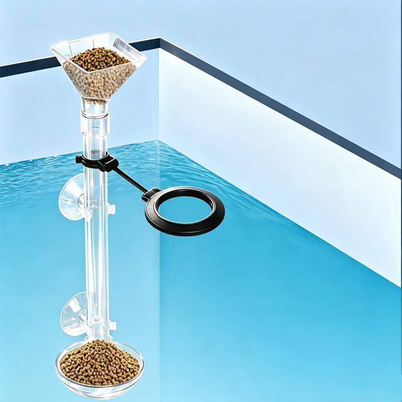 Acrylic Aquarium Fish Feeder T - Aquarium Fish Feeder のレビューと価格