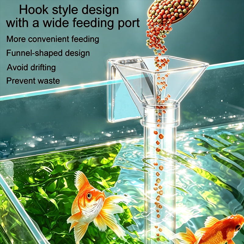 Acrylic Aquarium Fish Feeder T - Aquarium Fish Feeder のレビューと価格