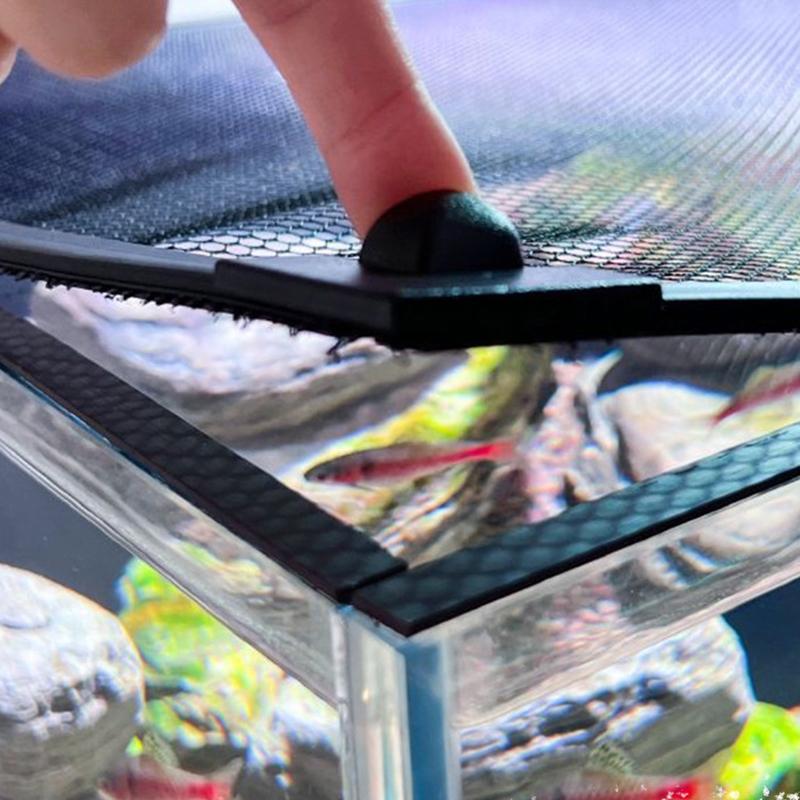 Magnetic Fish Tank Anti Jump M - Aquarium Fish Jump Guard のレビューと価格