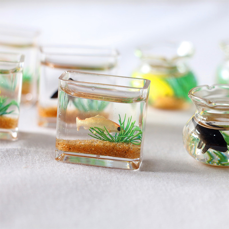1Pc Mini Fish Tank Random Colo - Aquarium Fish Gallery のレビューと価格