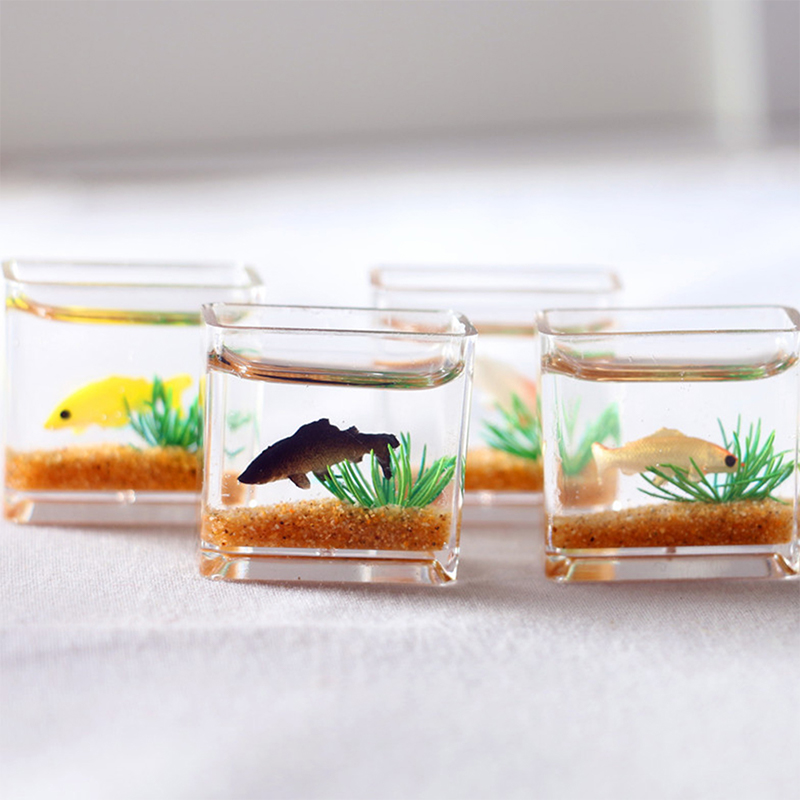1Pc Mini Fish Tank Random Colo - Aquarium Fish Gallery のレビューと価格