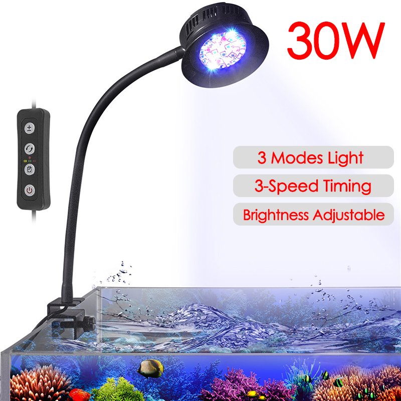 30W Aquarium Fish Tank Sea Wat - Aquarium Fish Light Lamp のレビューと価格