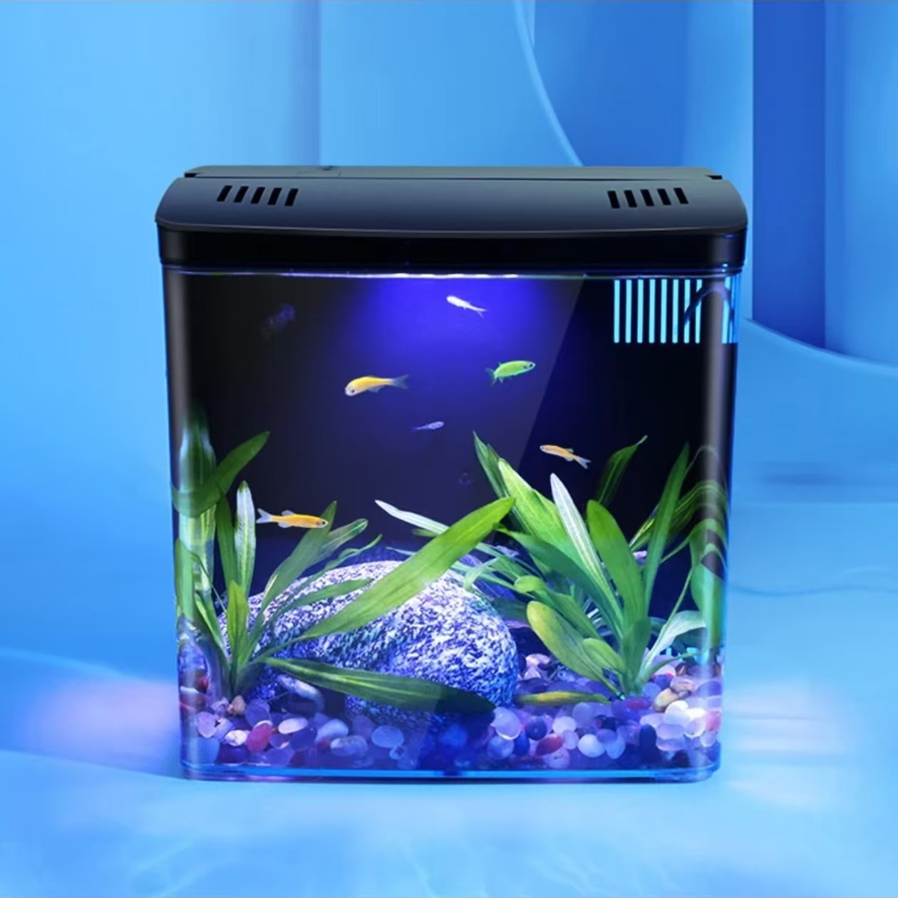 Fish Tank Living Room Small Mi - Xiaomi Aquarium Fish Tank のレビューと価格