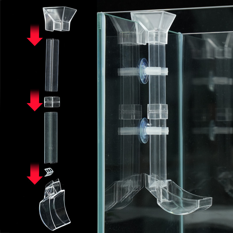 17cm/28cm/38cm Acrylic Feeding - Aquarium Fish Feeder のレビューと価格