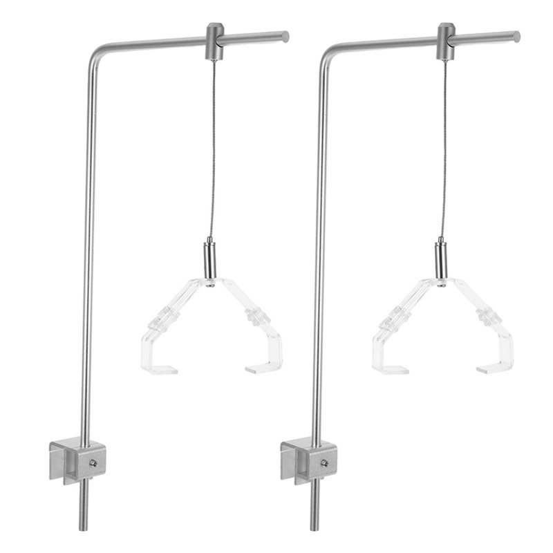 AB41-2Pcs Fish Tank Light Rack - Aquarium Fish Light Lamp のレビューと価格