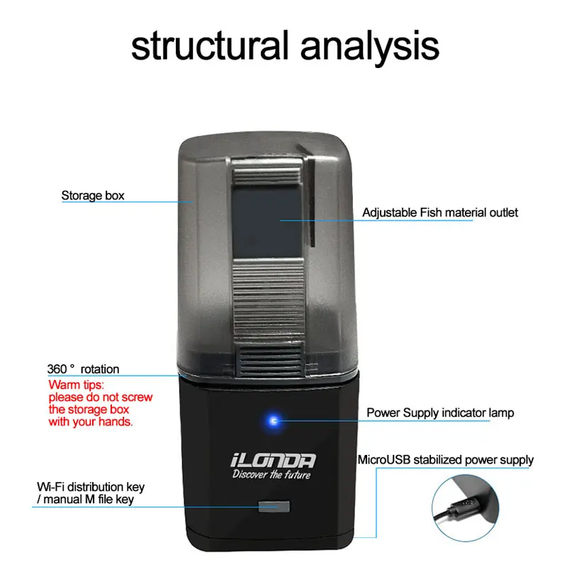 ilonda Automatic Aquarium fish - Aquarium Fish Feeder のレビューと価格