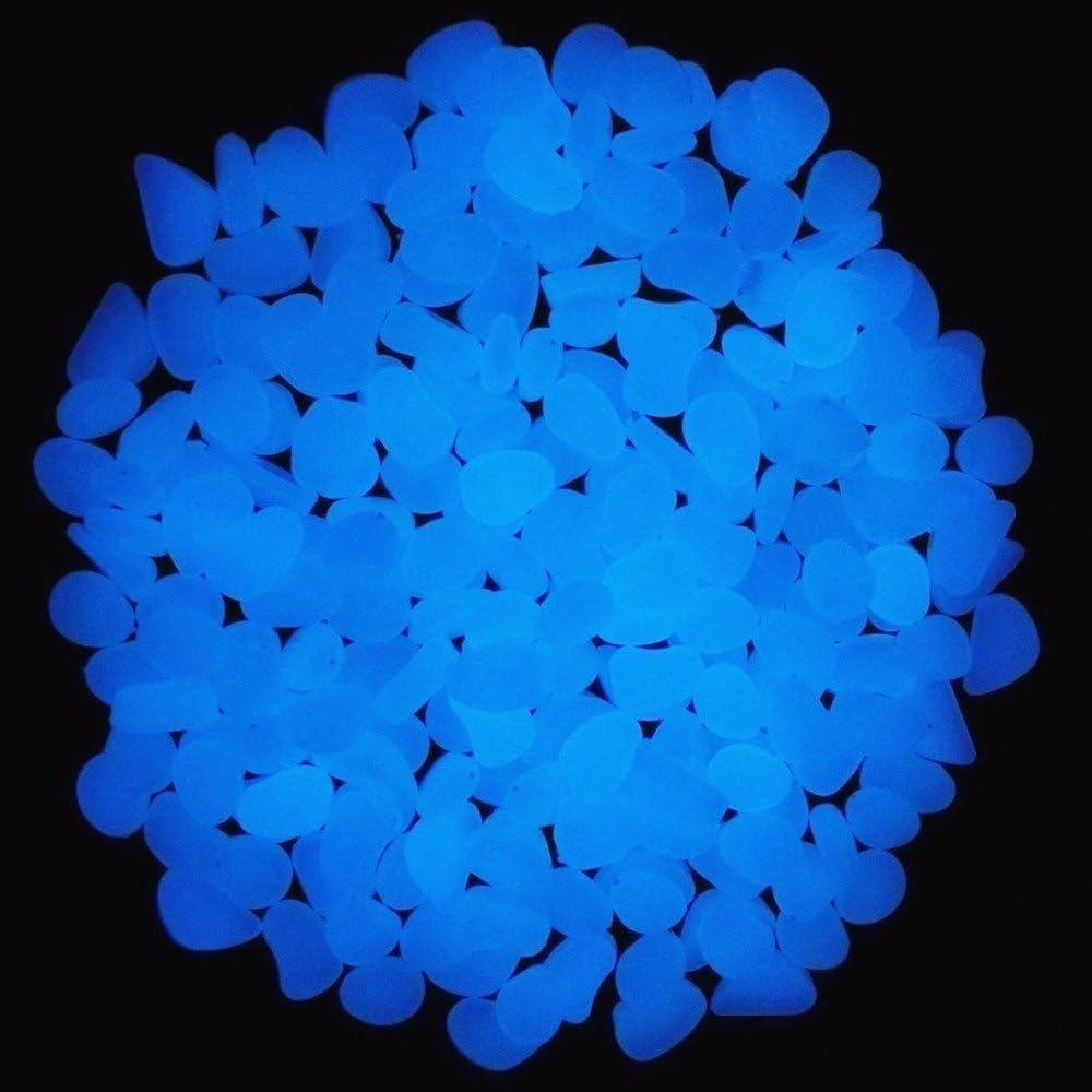 Fish Tank Rocks Glow Blue Pebb - Aquarium Fish Gallery のレビューと価格