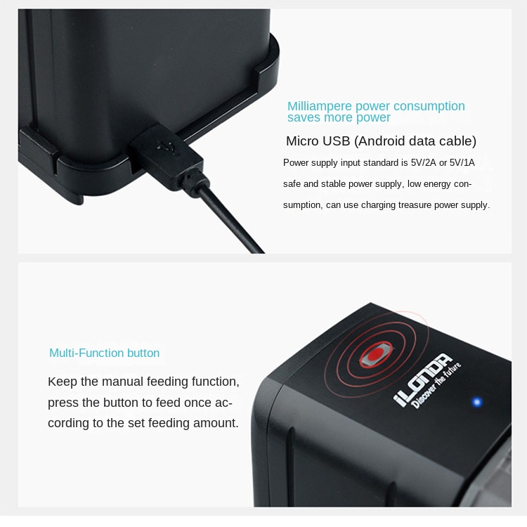 iLONDA Fish Tank Aquarium WiFi - Aquarium Fish Feeder のレビューと価格