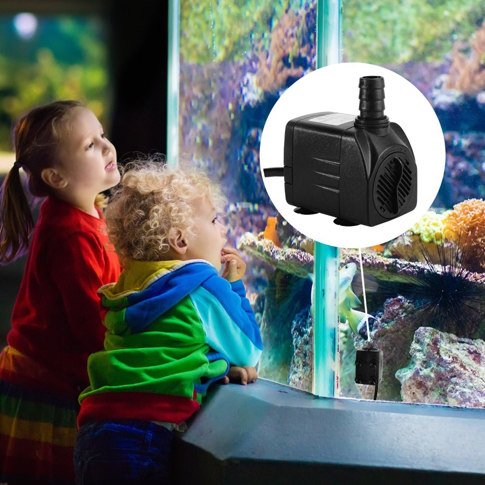 400GPH Submersible Fountain Pu - Aquarium Fish In Pond のレビューと価格