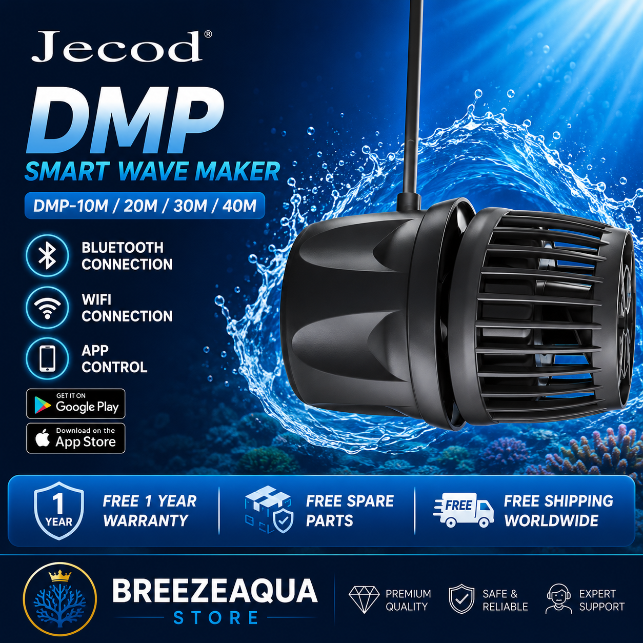 Jecod/Jebao New Cordless DMP-1 - Aquarium Fish For Beginners のレビューと価格