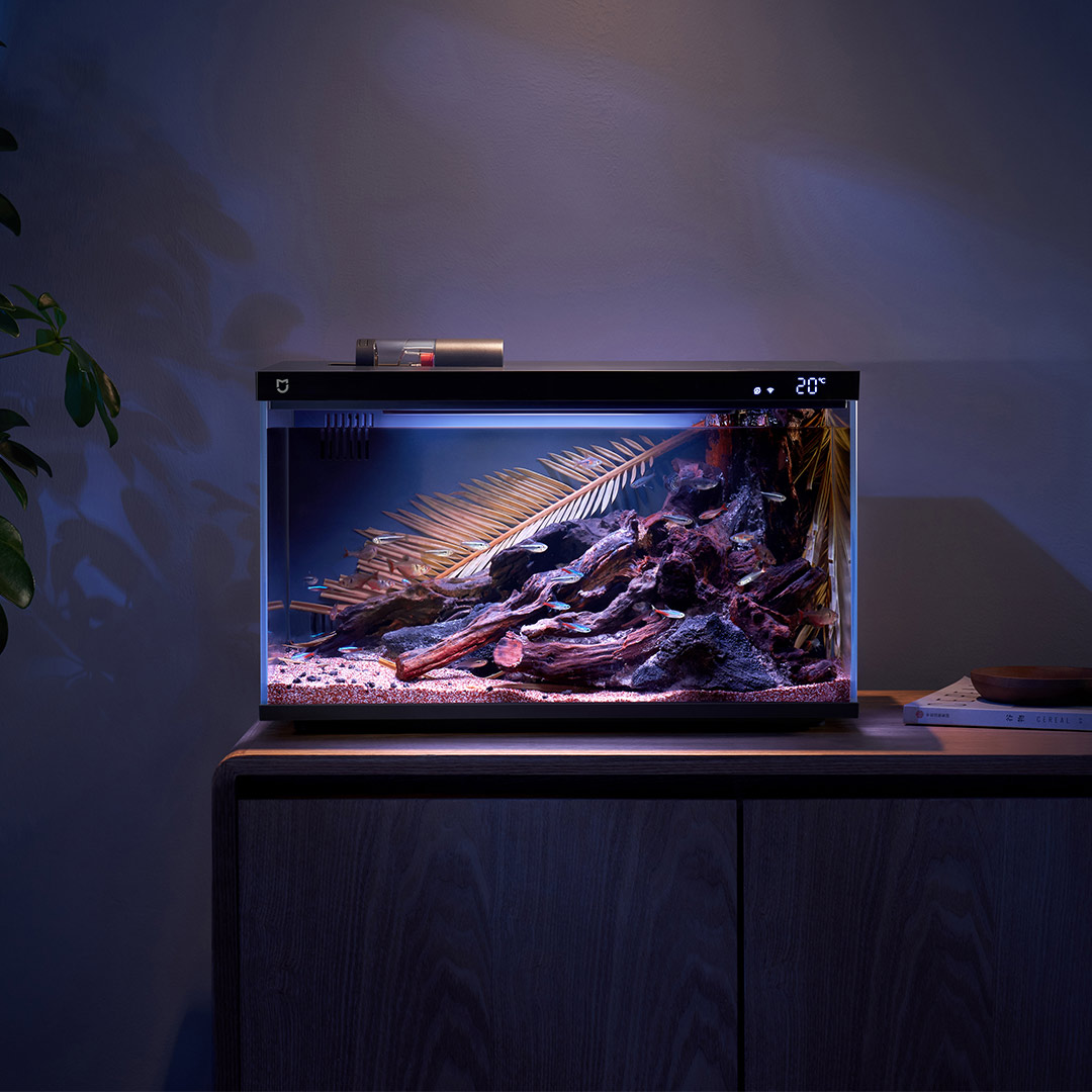 Xiaomi Mijia Smart Fish Tank M - Xiaomi Aquarium Fish Tank のレビューと価格