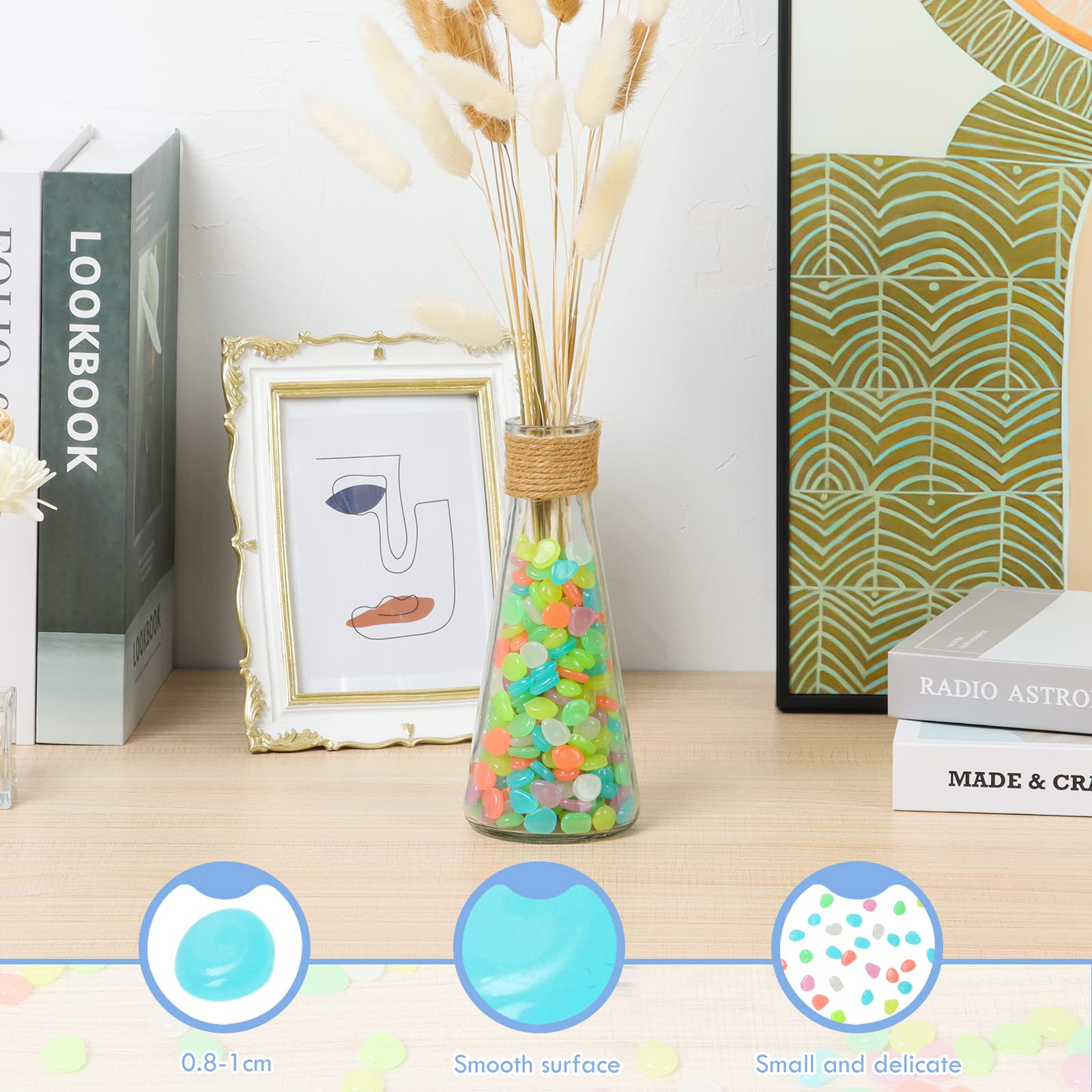 100Pcs Glow in the Dark Garden - Aquarium Fish Gallery のレビューと価格