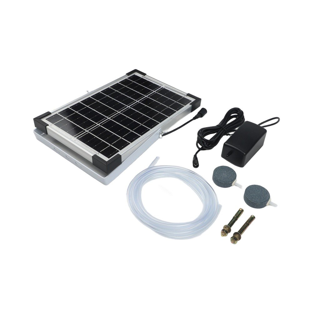 Solar Powered Pond Oxygenator  - Aquarium Fish In Pond のレビューと価格