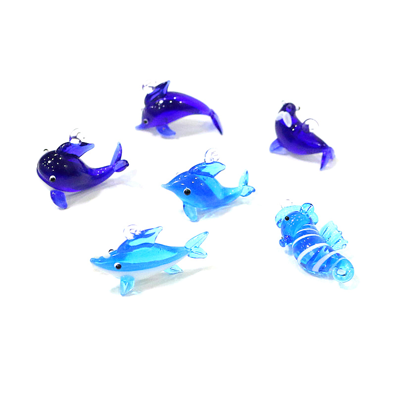 6pcs Aquarium Decor Cute Marin - Aquarium Fish Dolphin のレビューと価格