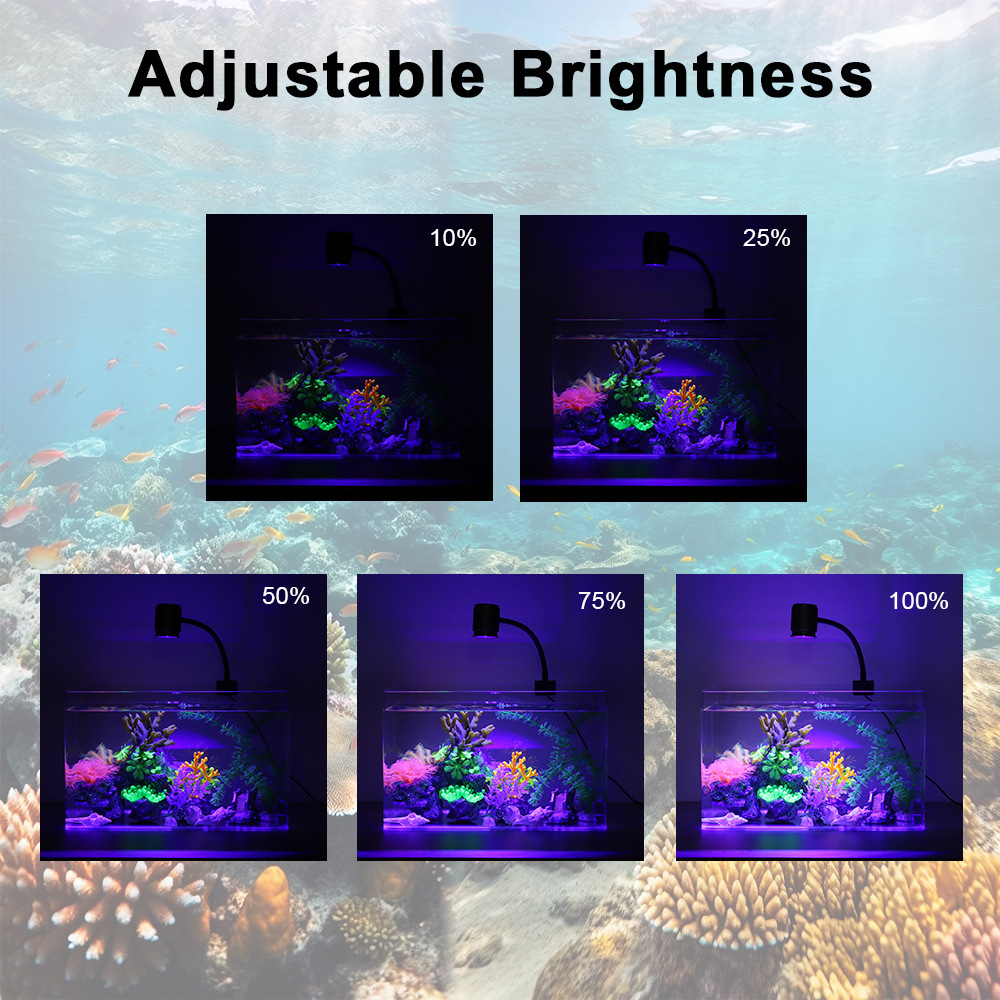 LED Aquarium Light Full Spectr - Aquarium Fish Light Lamp のレビューと価格