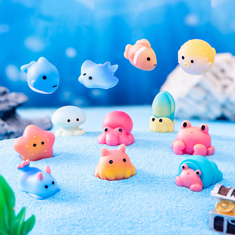 1PC Creative Resin Ocean Anima - Aquarium Fish Dolphin のレビューと価格