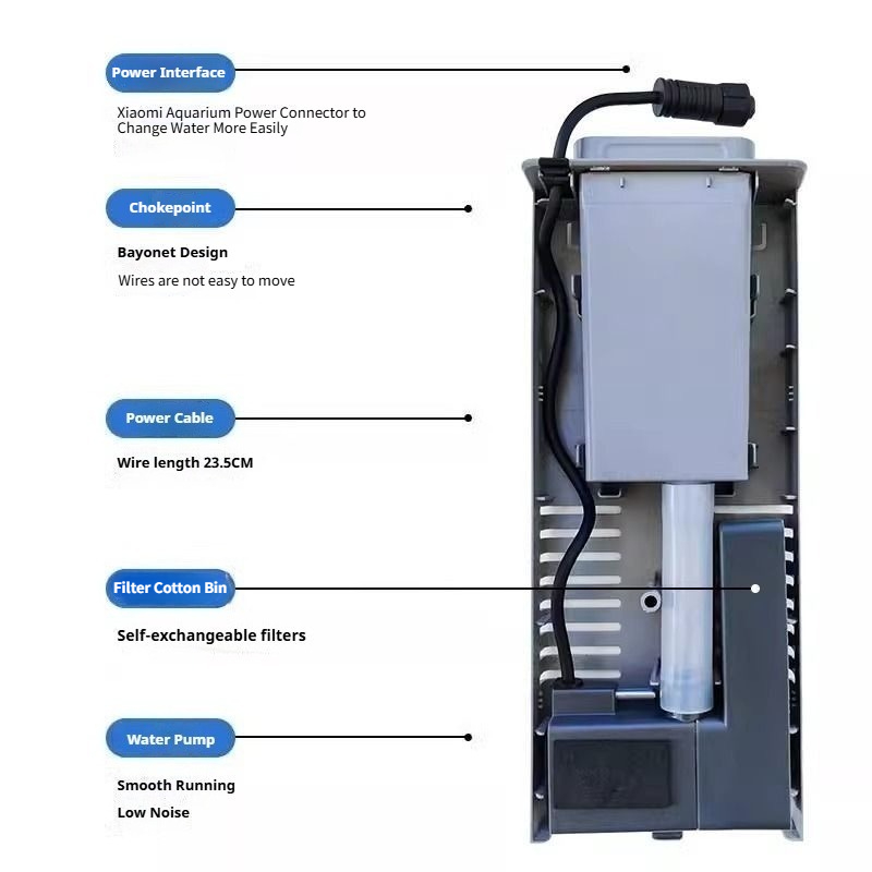 Fish Tank Water Pump for Xiaom - Xiaomi Aquarium Fish Tank のレビューと価格