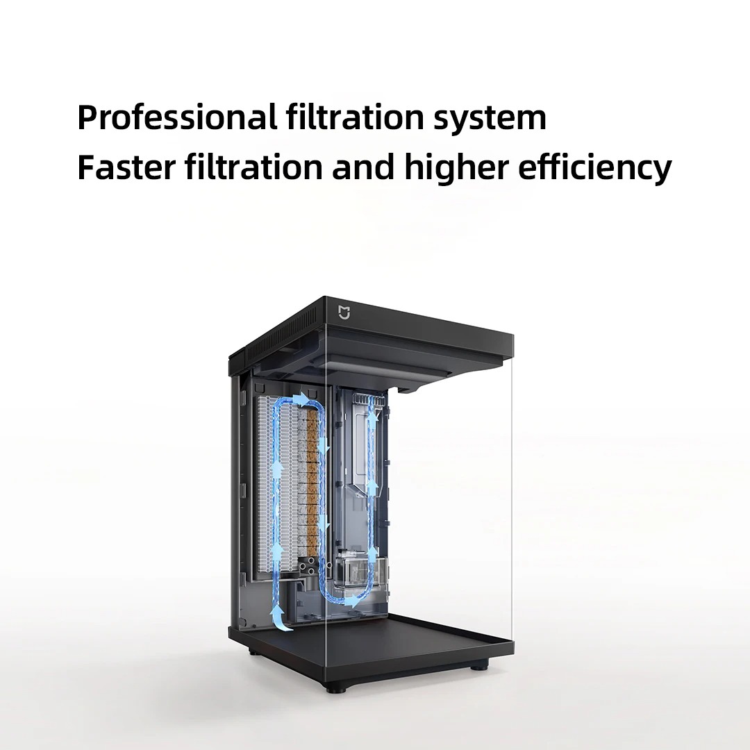 Xiaomi Mijia Smart Desktop Aqu - Xiaomi Aquarium Fish Tank のレビューと価格