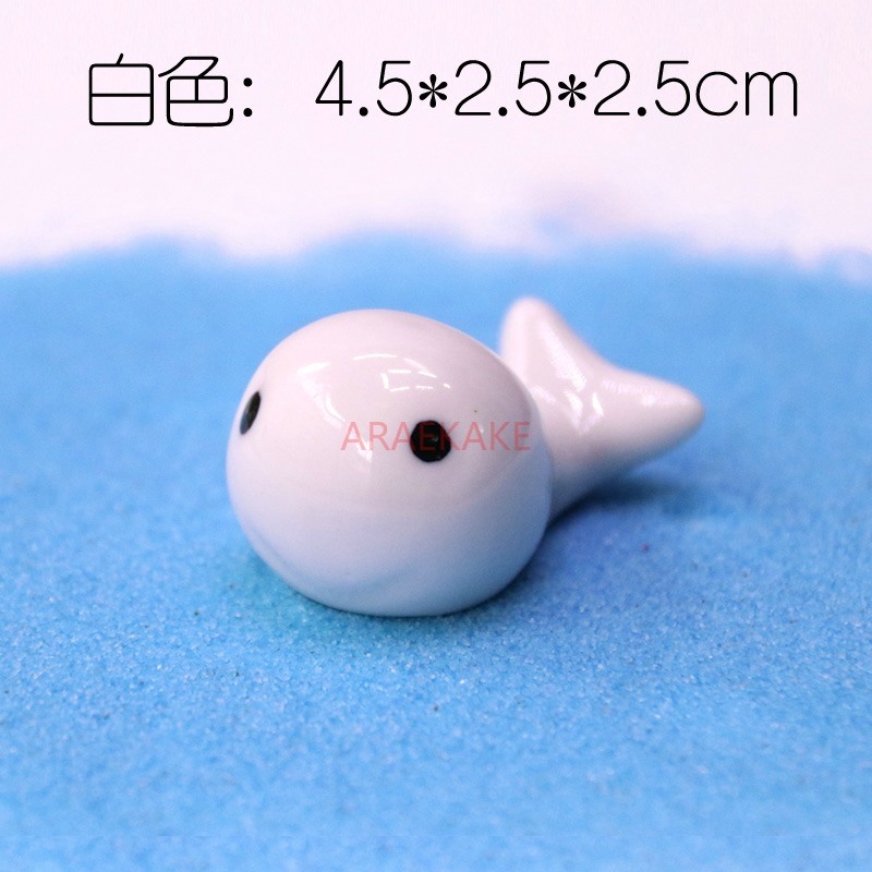 Whale and dolphin ceramic orna - Aquarium Fish Dolphin のレビューと価格